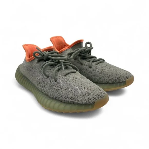 adidas gazelle silver green womens Yeezy 350 V2 Desert Sage Sz 8.5 main image 0